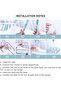Foldable Laundry Hanger Drying Racks with 32 Clips For small garments Laundry Clothes (Pack of 3) - 2