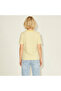 Anna Ss Reg Every Stripe Women's Yellow T-Shirt - 2