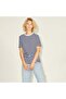 Anna Ss Reg Every Stripe Women's White T-Shirt