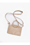Knitted Textured Mink Shk135 Faux Leather, Single Compartment, Double Strap Hand, Arm and Cross Shoulder Bag - 7