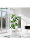180cm Artificial Dracaena Tree, Fake Dracaena Tree with Tall White Planter for Office Home Decor - 7