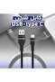كابل بيانات لايتنينج BC001 بطول 1 متر، شحن سريع 3.0 أمبير، كابل USB مجدول للشحن ونقل البيانات عالي السرعة - أسود - 4