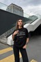 Women's Oversize Printed T-Shirt 100% Cotton Stylish Casual Style - 3