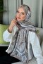 Lagoon Pattern Shawl Mink - 3