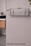 4 Piece Bathroom Accessory Set Adhesive Wall Shelf 5 Lt Trash Can Toilet Brush Chrome Titan 7104 - 7