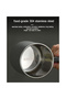 2pcs Double Layer Stainless Steel Mug with Lid Anti-Scald Cup for Kids and Adults - 3