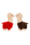 2 Piece Alpaca Doll Plush Toy No Chemical and Antibacterial Cute Soft 28cm