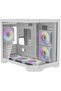 Darkflash Computer Case FT418 + 6 aRGB fans (white) - 8