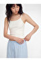 Comfortable Fit Cotton Wide-Legged Pants with Embroidery Detail and Lace-Up Waist - 2