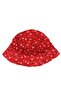 Boy's Red Sailing Printed Fedora Hat 4-8 Years Old