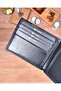 Genuine Leather Wallet with Double Coin Compartments and Plenty of Card Slots 2145 - 3