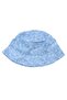 Boy's Blue Sailing Printed Fedora Hat 4-8 Years Old - 2