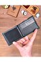 Genuine Leather Wallet with Double Coin Compartments and Plenty of Card Slots 2145 - 6