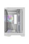 Darkflash Computer Case FT418 + 6 aRGB fans (white) - 2