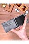 Genuine Leather Wallet with Double Coin Compartments and Plenty of Card Slots 2145 - 5