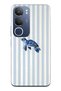 Vivo Y19S Compatible Transparent Phone Case with Sea Turtle Pattern