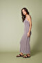 Plaid Patterned Long Knitted Dress - 2