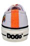 Women's Vegan White Sneakers S - Looney Tunes Bugs Bunny Space Jam Design - 5