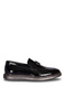 152-23022 S-2 Black Patent Leather Genuine Leather Men's Shoes - 2