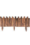 FFD Decorative Wooden Garden fence Interlocking Border Panels Garden Edging Landscape Picket Border - 4