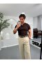 RL İnce Fitilli Henley Yaka Tshirt - 2