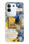 Vivo Y29 Compatible Van Gogh Cafe Terrace Patterned Transparent Phone Case