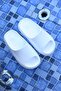 Daily Comfortable White Sabo Slipper, Suitable for Balcony, Garden, Pool and Beach Use Slipper - 3