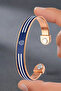 Magnetic Pure Copper Bracelet Adjustable Magnet Model Men's Women's Copper Bracelet with Pattern - 6