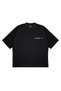 Unisex Women's Men's Nice Attitude Club Front Back Printed Oversized Thick Fabric Relaxed Fit Cotton T-Shirt - 4