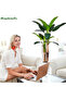 160cm Artificial Banana Tree Artificial Leaf Plant Tall Tree Faux Banana Tree for Home Office Decor - 4