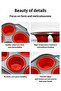Silicone Muffin Pans 12 Regular Size Egg Bite Molds with Metal Frame Muffin Tins Easy - 8