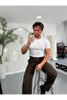 RL İnce Fitilli Bisiklet Yaka Tshirt - 3