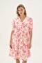 21496 Women's Buttoned Short Dress