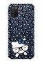 Samsung Galaxy A02S Compatible Kitty Patterned Transparent Phone Case
