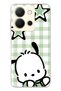 Vivo Y36 Compatible Cute Dog Patterned Transparent Phone Case