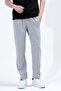 Men's Adjustable Waist Zippered Pocket Sweatpants Gray - 26m 3179 - 5