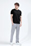 Men's Adjustable Waist Zippered Pocket Sweatpants Gray - 26m 3179 - 3