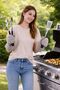 Heat Resistant Bbq Gloves Oven Gloves (2 Gloves) - 4