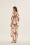 21601 Women's Madonna Collar Long Dress - 3