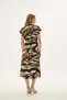 21490 Women's Shirt Collar Long Dress - 4