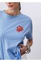 Nakış Detaylı Basic T-shirt - 6