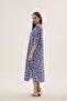 21588 Women's Hakim Collar Long Dress - 4