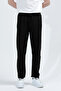 Men's Adjustable Waist Zippered Pocket Sweatpants Black - 26m 3179 - 5