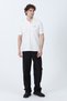 Men's 3-Pack Blue-Claret-White Regular Fit 100% Cotton Pique Polo Collar T-Shirt - 5