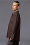 Women's Oversize Shirt Long Sleeve Basic Loose Cut Poplin Trendy Stylish Casual Shirt - 4