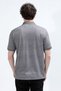Men's Pocket Detailed Plain Polo Neck T-Shirt Black - 26Y 2645 - 6