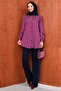 Plum Stone Detailed Buttoned Shirt - 2