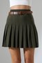 Pleated Knitwear Skirt - 6