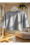 Women's Oversize Crew Neck Crop T-Shirt - 6