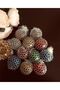 Imported Model Inside Glitter Hand Gesture Stress Toy Squeezing Ball Gel Brain Stress Toy Slime Ball